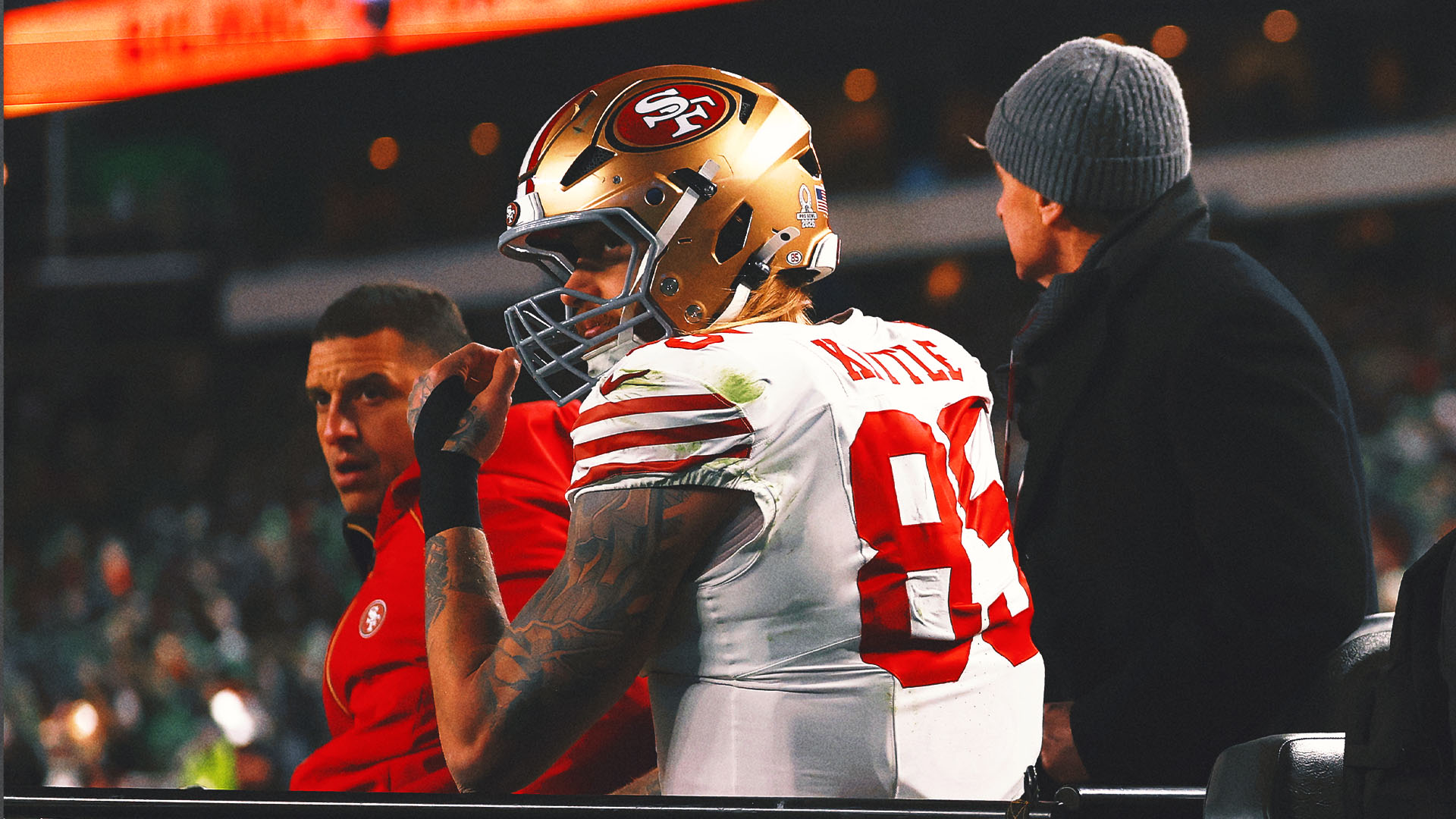49ers Star TE George Kittle Tore Achilles in Upset Win vs. Eagles